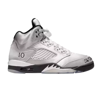 Кроссовки Air Jordan Wmns Air Jordan 5 Retro 'Wings', серебряный