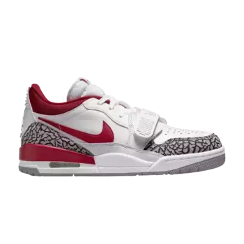 Кроссовки Air Jordan Wmns Jordan Legacy 312 Low White Gym Red, белый