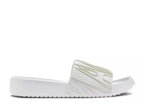 Кроссовки Air Jordan Wmns Jordan Nola Slide 'Triple White', белый