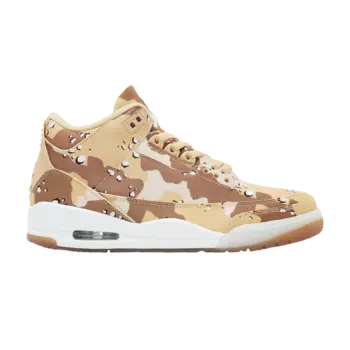 Кроссовки Air Jordan WNBA x Wmns Air Jordan 3 Retro, коричневый