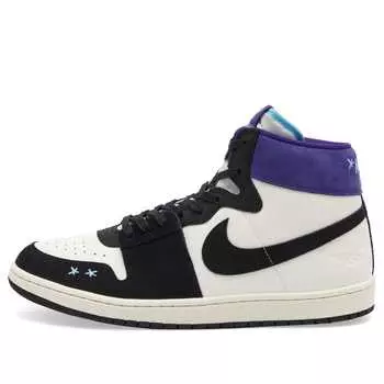 Кроссовки Air Jordan X Opium Air Ship Pe Sp, цвет Blue Chill, Black & Court Purple