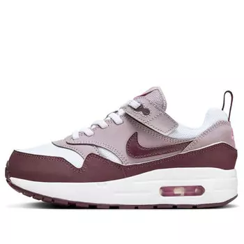 Кроссовки air max 1 easyon 'light violet burgundy crush' Nike, белый