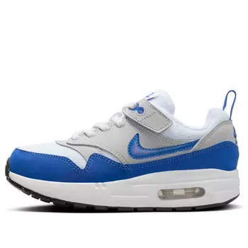 Кроссовки air max 1 easyon 'royal blue' Nike, белый