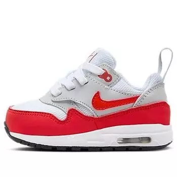 Кроссовки air max 1 easyon 'white university red' Nike, белый