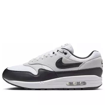Кроссовки air max 1 essential 'white pure platinum black' Nike, белый