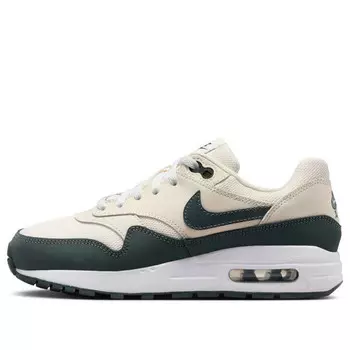 Кроссовки air max 1 'pale ivory white bicoastal vintage green' Nike, белый