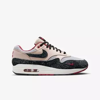 Кроссовки Air Max 1 PRM 'Vast Grey and Pearl White' Nike, белый