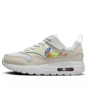 Кроссовки air max 1 se easyon 'rainbow lace swoosh' Nike, белый