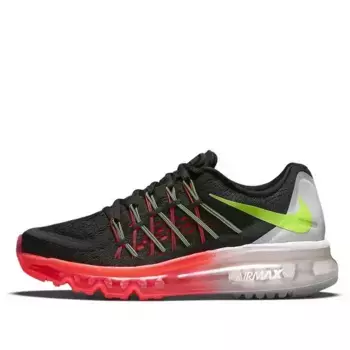 Кроссовки air max 2015 'black neon green orange' Nike, черный