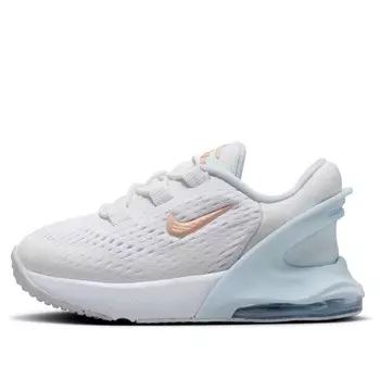 Кроссовки air max 270 go 'white blue tint orange' Nike, белый