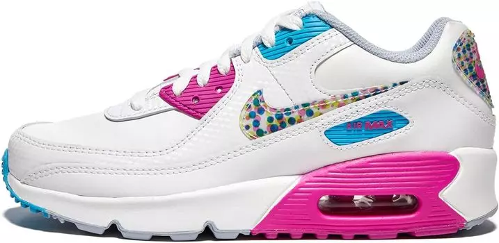 Кроссовки Air Max 90 LTR SE Nike, цвет White/Multicolor/Active Fuchsia