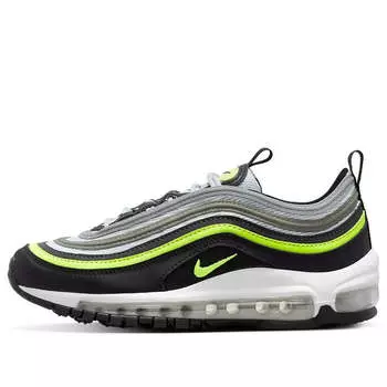 Кроссовки air max 97 'platinum black volt' Nike, мультиколор