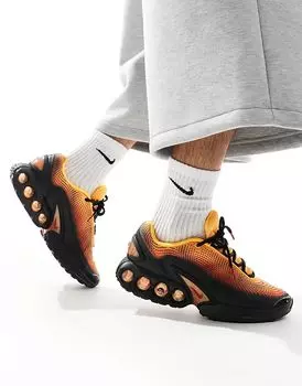 Кроссовки Air Max DN черного и оранжевого цветов Nike