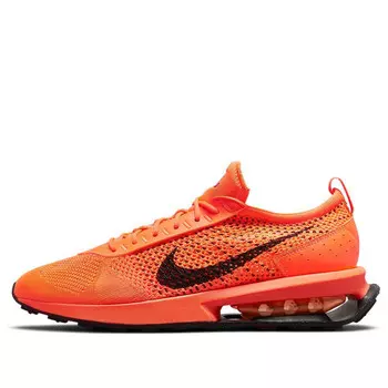 Кроссовки air max flyknit racer 'total orange black' Nike, оранжевый