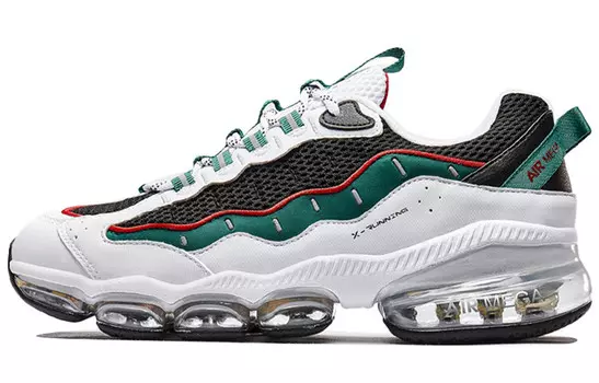 Кроссовки Air Mega2.0 мужские низкие белые/черные/зеленые Xtep