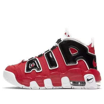 Кроссовки air more uptempo '96 'bulls' Nike, красный