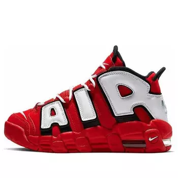 Кроссовки air more uptempo 'hoop pack' Nike, красный
