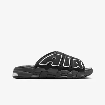 Кроссовки Air More Uptempo Slide OG 'Black&White' Nike, черный