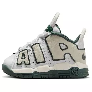 Кроссовки air more uptempo 'white vintage green' Nike, белый