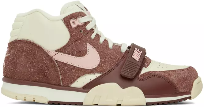 Кроссовки Air Trainer 1 Off-White и Burgundy Nike