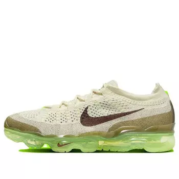 Кроссовки air vapormax 2023 flyknit 'coconut milk olive' Nike, мультиколор