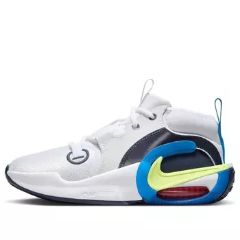 Кроссовки air zoom crossover 2 'white photo blue lemon twist' Nike, белый