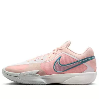 Кроссовки air zoom gt cut cross ep 'peach white' Nike, розовый
