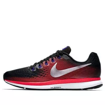 Кроссовки air zoom pegasus 34 'black' Nike, черный