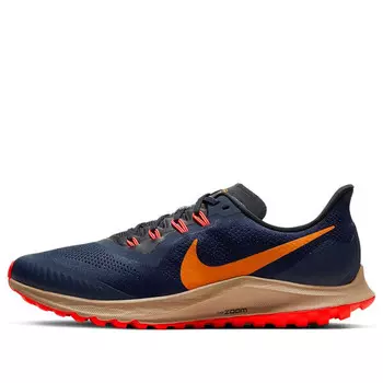 Кроссовки air zoom pegasus 36 trail 'obsidian crimson' Nike, мультиколор