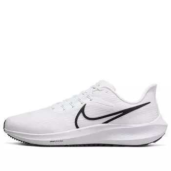 Кроссовки air zoom pegasus 39 tb 'white black' Nike, белый