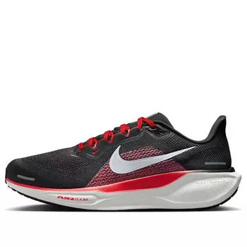 Кроссовки air zoom pegasus 41 extra wide 'black red white' Nike, черный