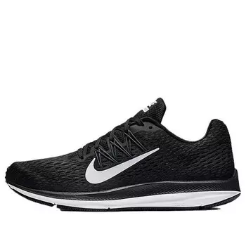 Кроссовки air zoom winflo 5 'black white' Nike, черный