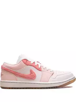 Кроссовки AirJordan 1 Low SE Mighty Swooshers Pink, розовый