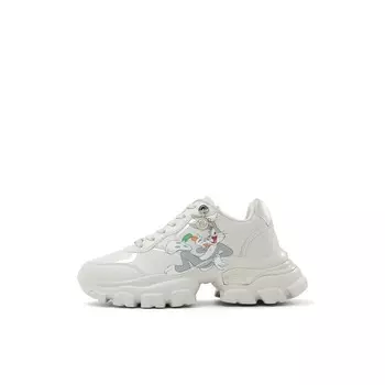 Кроссовки ALDO Chunky Sneakers Women's Low-top Gray, серый