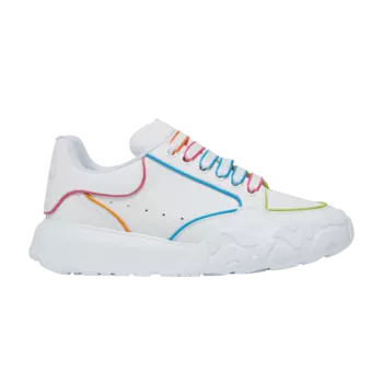 Кроссовки Alexander McQueen Alexander McQueen Wmns Court Trainer 'White Multi', белый