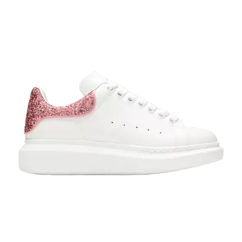 Кроссовки Alexander McQueen Alexander McQueen Wmns Oversized Sneaker 'White Pink Glitter', белый