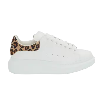 Кроссовки Alexander McQueen Alexander McQueen Wmns Oversized Sneaker 'White Leopard', белый
