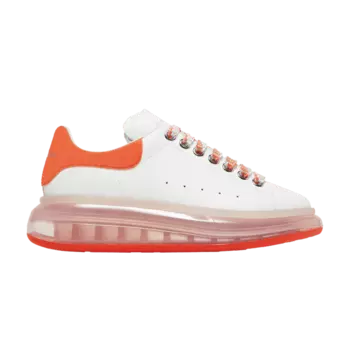 Кроссовки Alexander McQueen Alexander McQueen Wmns Oversized Sneaker 'Clear Sole - White Bright Orange', белый
