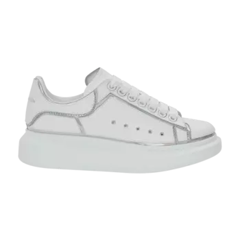 Кроссовки Alexander McQueen Alexander McQueen Wmns Oversized Sneaker 'White Silver Holo', белый
