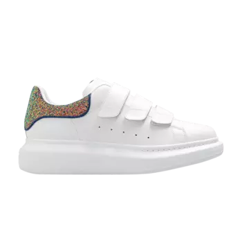 Кроссовки Alexander McQueen Alexander McQueen Wmns Oversized Triple Strap Sneaker 'White Glitters', белый