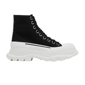 Кроссовки Alexander McQueen Alexander McQueen Wmns Tread Slick Boots 'Black White', черный