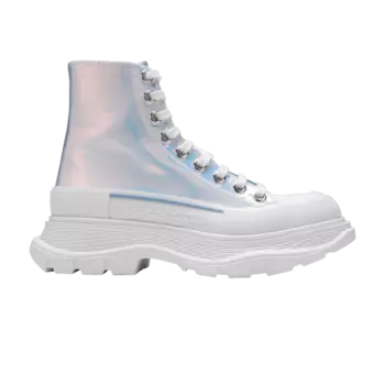 Кроссовки Alexander McQueen Alexander McQueen Wmns Tread Slick Boots 'Iridescent', белый