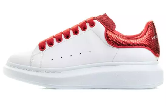Кроссовки Alexander Mcqueen белый/красный