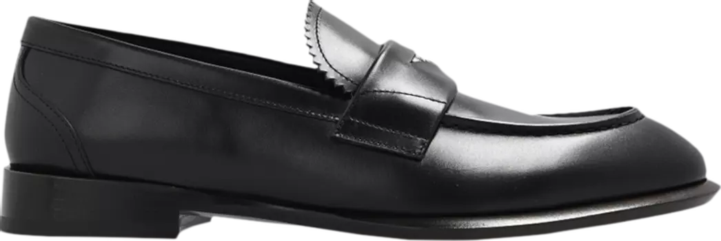 Кроссовки Alexander McQueen Coin-Embellished Loafer 'Black', черный