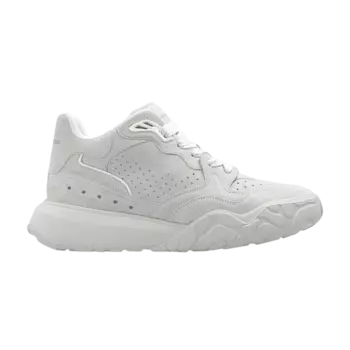 Кроссовки Alexander McQueen Court Trainer Mid 'Light Grey', серый