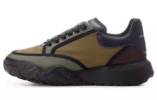 Кроссовки Alexander McQueen Court Trainer, зеленый