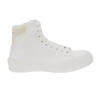 Кроссовки Alexander McQueen Deck Plimsoll High, белый