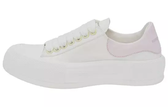 Кроссовки Alexander Mcqueen Deck Plimsoll Low-top, белый