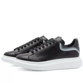 Кроссовки Alexander Mcqueen Degrade Heel Oversized, цвет Black & Silver
