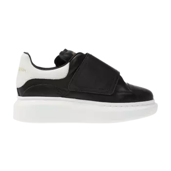 Кроссовки Alexander McQueen Oversized Grip-Strap Sneaker Kids, черный